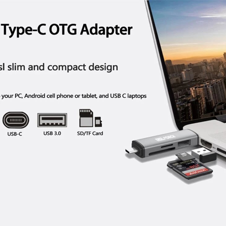 USB-C SD Card Reader Adapter For IPad Pro