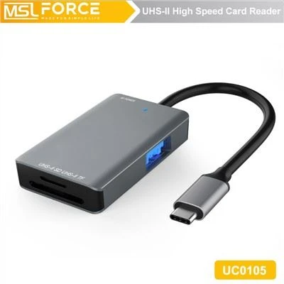 {{0}}in{1}} kompaktný USB C HUB s čítačkou kariet pre UHS-II 4.0 SD/MicroSD