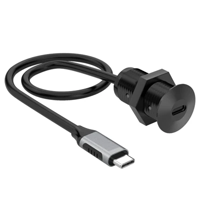 Stolová zásuvka USB-C s káblom USB C 0,3 m